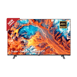 Toshiba TV 50C350KP ทีวี 50 นิ้ว 4K Ultra HD Android TV HDR10 Google Assistant Voice Control Smart TV สมาร์ททีวี