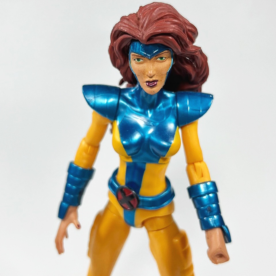 Jim Lee Jean Grey ( X-Men ) - Marvel Legends (Hasbro) BAF Rocket ...