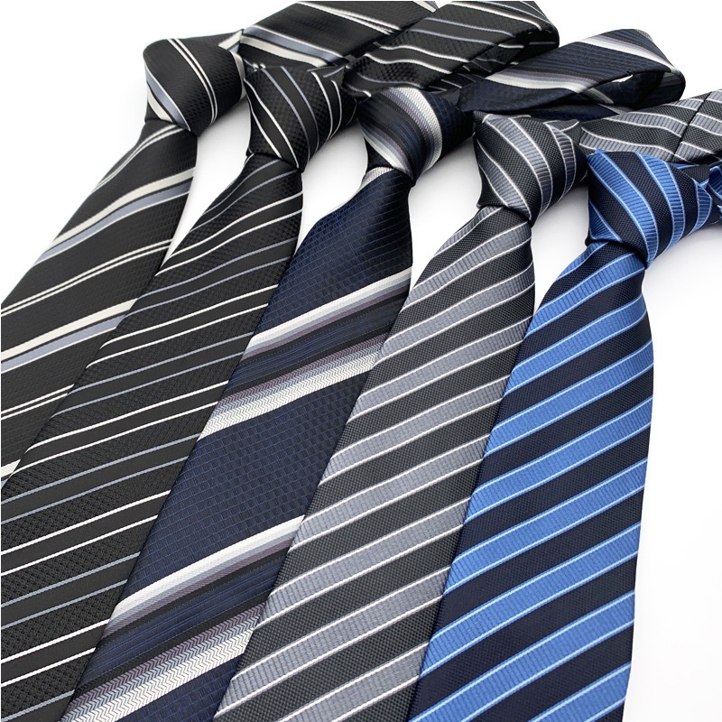 หรูหรา 8 ซม.Mens ties ลายอย่างเป็นทางการคลาสสิกเนคไทคอสําหรับชายเจ้าบ่าวงานแต่งงาน Neckwear