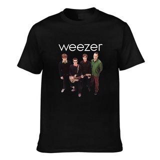 【ผ้าฝ้ายแท้】เสื้อยืดแขนสั้นลําลอง คอกลม ทรงหลวม พิมพ์ลายอัลบั้ม Weezer The Green Hits ขนาดใหญ่ สําหรับผู้ชาย