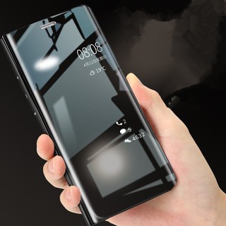 ❤❤ Xiaomi Redmi Note 8 / Redmi Note 8 Pro Luxury Flip Holder Clear View Phone Cover Case กรณี