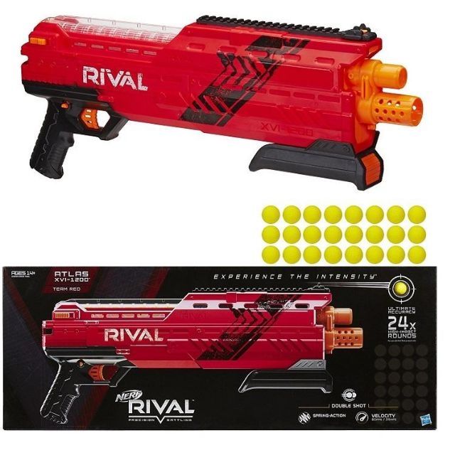 Nerf RIVAL ATLAS XVI-1200 RED BLASTER GUN