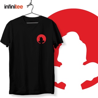 ไม่มีที่สิ้นสุด Naruto Uchiha Itachi Anime Manga Shirt in Black  เสื้อยืด  สำหรับผู้ชาย Women Unisex T shirt MNL