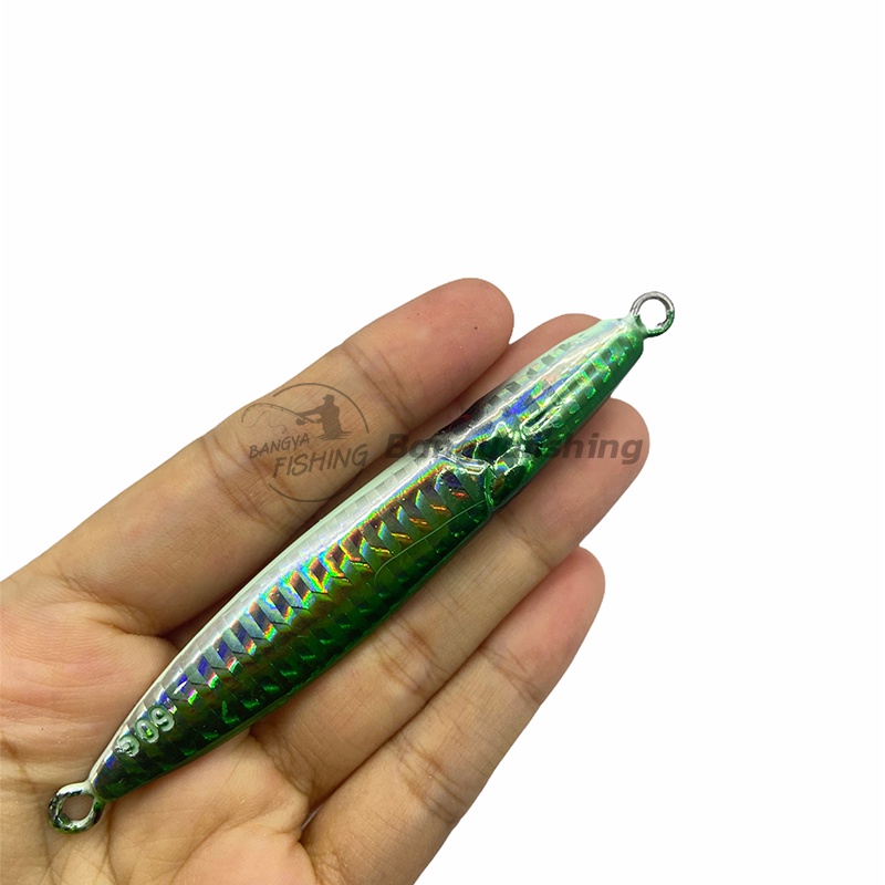 เหยื่อจิ๊ก เหยื่อจิ๊กกิ้ง jigging 60-80-100g เหยื่อแคส ตกปลาเก๋า ปลาอินทรี เหยื่อตกปลา เหยื่อทะเล - รูปที่ 3