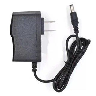 DC อะแดปเตอร์ 9V 1A 1000ma ขนาดหัวเสียบ 5.5x2.5mm สีดำ