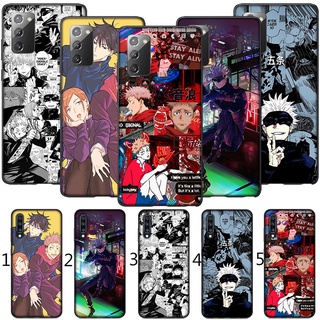 เคสซิลิโคนนิ่ม ลายอนิเมะ Jujutsu Kaisen 43Tu สําหรับ Samsung Galaxy A31 A41 A42 A51 A52 A71 A72 A81 A82 A91