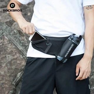 ROCKBROS กระเป๋าใส่ขวดน้ํา อุปกรณ์เสริม สําหรับขี่จักรยาน เดินป่า เล่นกีฬากลางแจ้ง