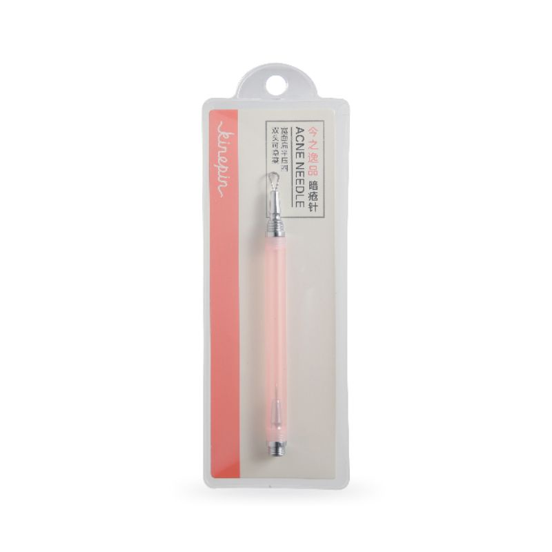Kinepin ที่กดสิว 2ด้าน (J0645) หัวเข็มตรง ทั้งกด ทั้งเจาะ