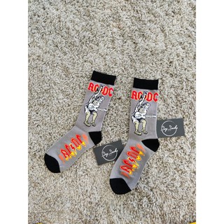 ACDC longsocks ถุงเท้าแฟชั่น