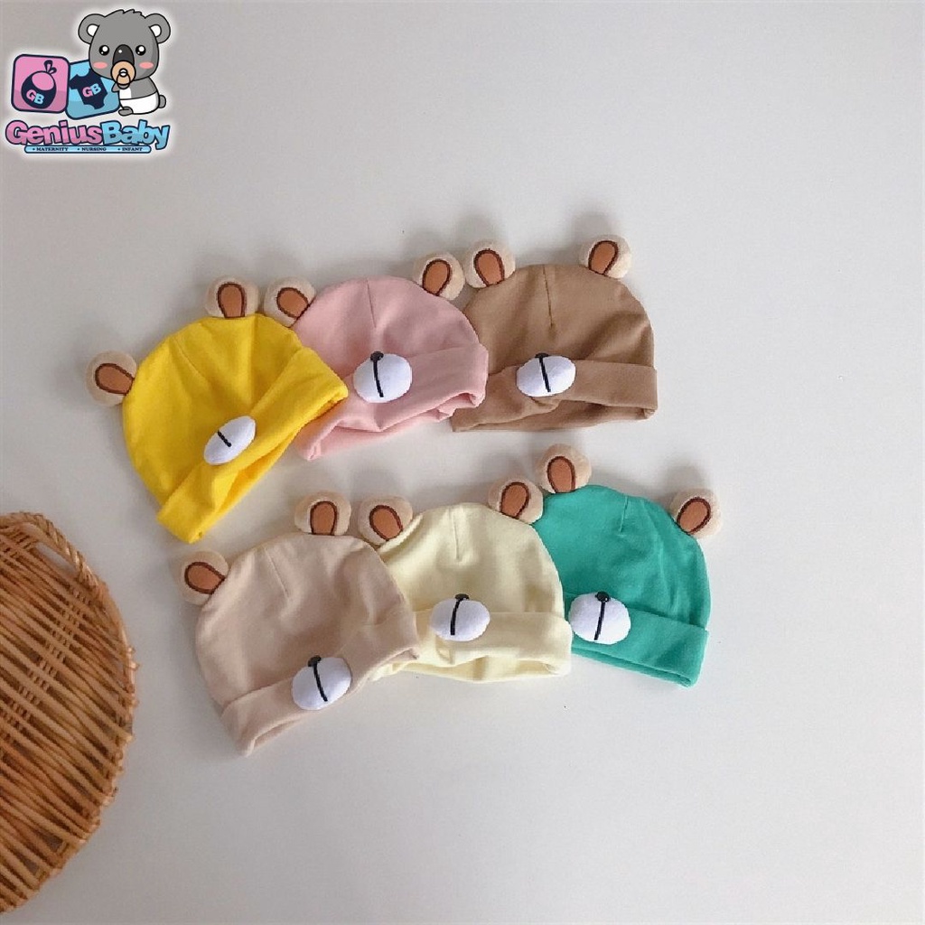 [ Genius Baby House ] 38-42cm / 6m-3y Baby Cutie Bear Hat H3803