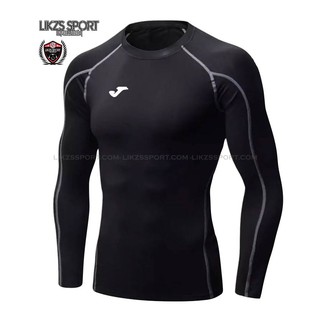 Joma Baselayer - เสื้อยืดแขนยาว แบบแห้งเร็ว รัดรูป เทคฟิต เทรนนิ่ง ฟิตเนส สําหรับผู้ชาย