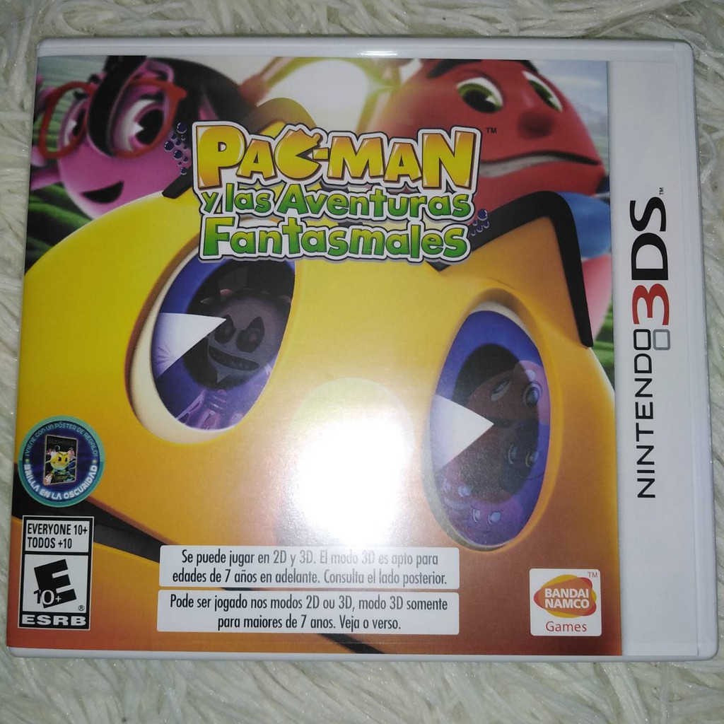 [เหลือ 425ใส่ CLUN150 ] Nintendo​ 3ds​ -​ Pac-Man : and the ghostly Adventures (us)​