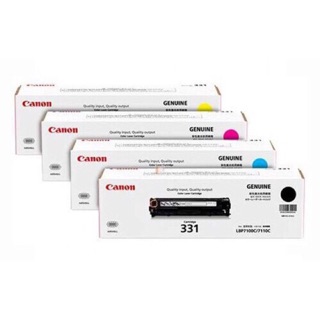 Toner Canon รุ่น 331 BK C M Y แท้