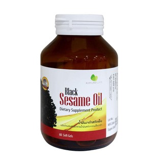 Nature line Black Sesame Oil 500 mg น้ำมันงาดำ สกัดเย็น ลดคล…