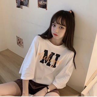 เสื้อ [พร้อมส่ง] เสื้อยืด Oversize เสื้อยืดOversizeสไตล์เกาหลี เสื้อยืดสไตล์เกาหลี เสื้อแนวสตรีท เสื้อแฟชั่นเกาหลี