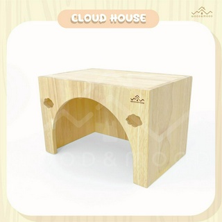 บ้านหนูแกสบี้ หน้าต่างก้อนเมฆ บ้านสัตว์เลี้ยง บ้านเต่า mini cloud house [WOOD&amp;MOOD]