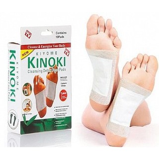 แผ่นแปะเท้าดูดสารพิษ Cleansing Detox Foot Pads Kinoki ช่วยขจัดสารพิษในร่างกายและคลายอาการเครียด