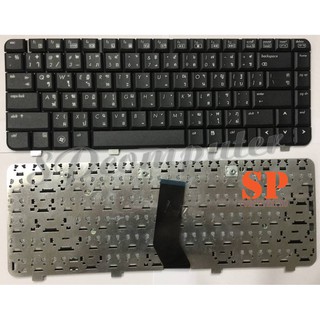 KEYBOARD HP-COMPAQ คีย์บอร์ด HP/COMPAQ V3000, DV2000 ไทย-อังกฤษ-สีดำ