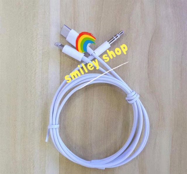 สายต่อของ iphone 11 /X/max/8/7/6 -AUX lightning-ชาร์จไฟ /ฟังเพลง 2in1 #8
