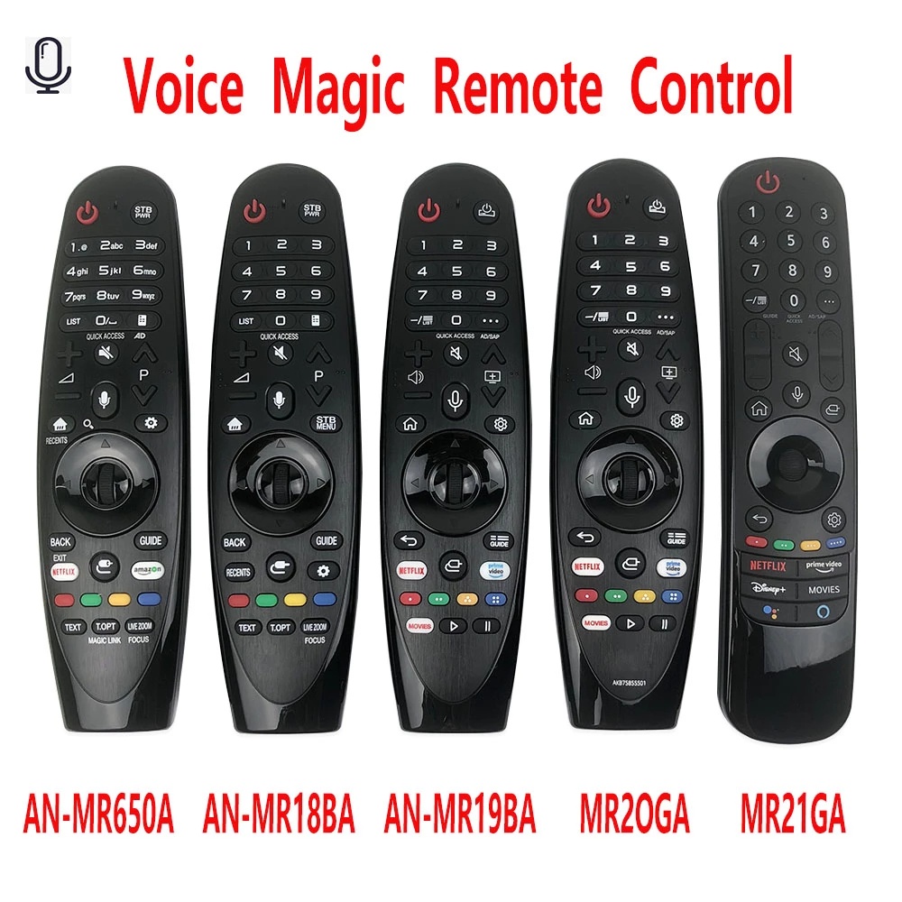 รีโมตคอนโทรล LG Smart TV Magic Voice (ทุกรุ่นสมาร์ททีวี LG) AN-MR21GA AN-MR20GA AN-MR19BA AN-MR18BA AN-MR650A