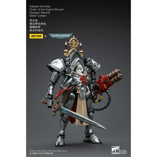 [พร้อมส่ง]JOYTOY: Adepta Sororitas aragon Warsuit Sister Merewal JT4669 แอคชั่นฟิกเกอร์