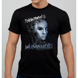 เสื้อยืด คอกลม พิมพ์ลาย Amine Tokio Hotel สําหรับผู้ชาย