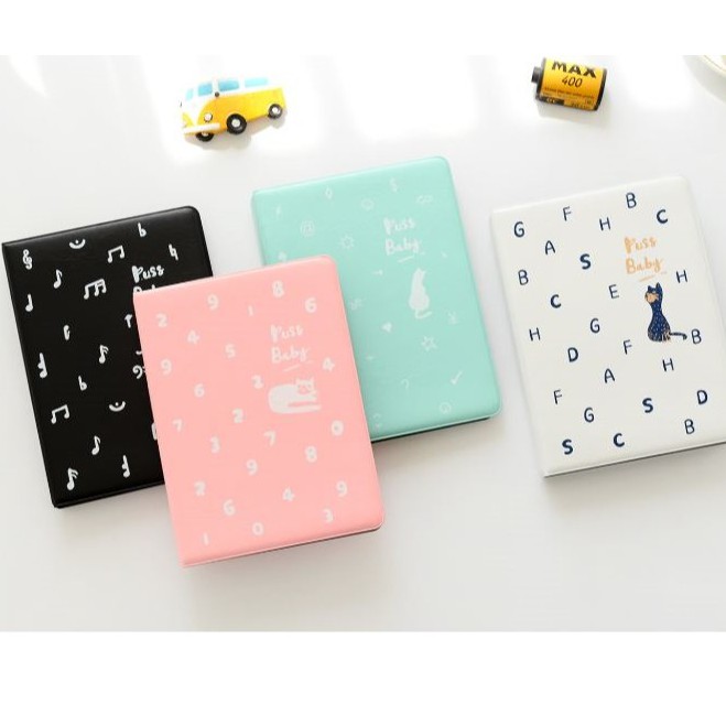 พร้อมส่ง อัลบั้มเก็บรูปลายแมว Fujifilm Instax Mini 64 ช่อง / ใส่นามบัตร