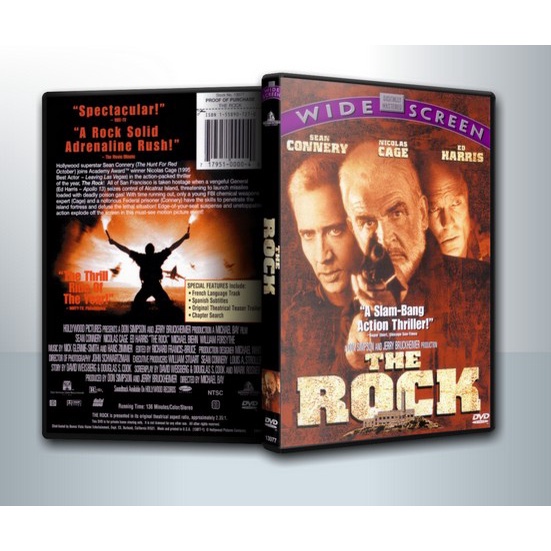 [ DVD Movie มีปก+สกรีนแผ่น-ไม่มีกล่อง ] THE ROCK เดอะร็อค ยึดนรกป้อมทมิฬ ( 1 DVD )