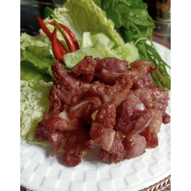 แหนมกระดูกอ่อนใบพาย500กรัม 125บาท ถูกที่สุด