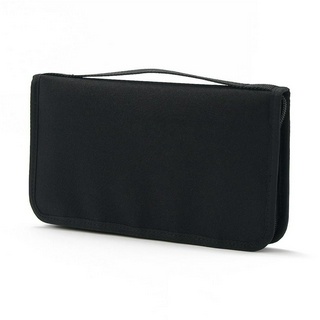 MUJI (มูจิ) กระเป๋าใส่พาสปอร์ต สีดำ Passport Case with Clear Pocket