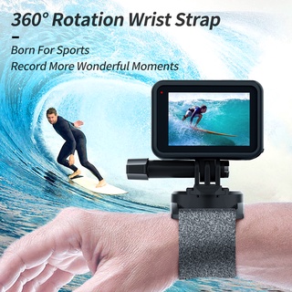 สายรัดข้อมือ TELESIN 3 in 1 รุ่น221 หมุนได้ 360 องศาQuick ปรับผู้ถือ Rotation Hand Wrist Strap Quick Adjust Moun