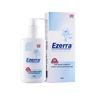 โปรถูกที่สุด!!  Ezerra Extra Gentle Cleanser 150ml (ฉลากไทย) EXP05/2025