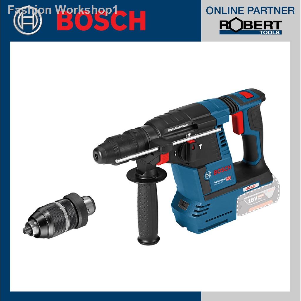 เครื่องใช้ไฟฟ้าภายในบ้าน﹊Bosch รุ่น GBH 18 V-26F สว่านโรตารี่ไร้สาย ระบบ SDS PLUS โวลต์ Brushless motor (เครื่องเปล่า) (