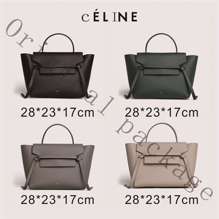 Brand new authentic Celine BELT MINI grained cow leather handbag