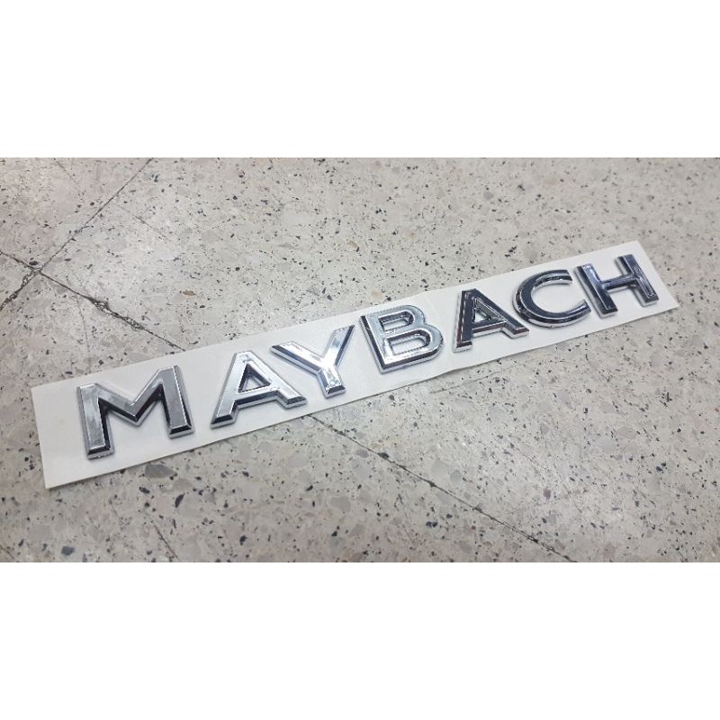 MERCEDES BENZ - MAYBACH LOGO 3D ไมบัคโลโก้ตัวอักษรแต่งรถ
