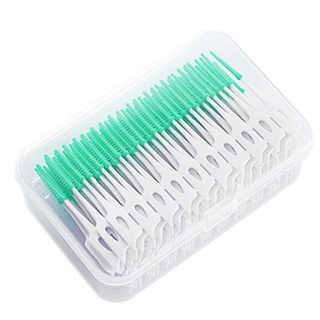 40 pieces / Set, Silicone teeth, brushing teeth, special soft, teeth cleaning brush, toothpick