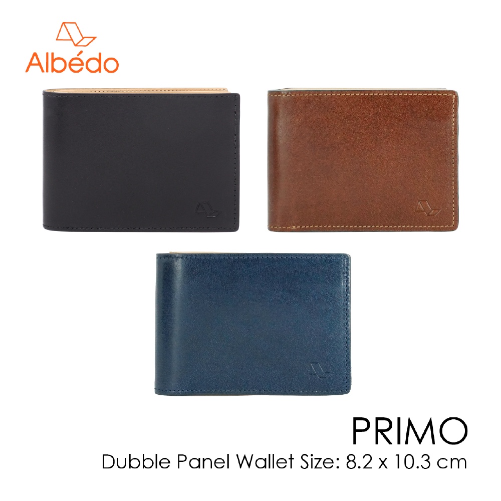 [Albedo] PRIMO DOUBLE PANEL WALLET กระเป๋าสตางค์/กระเป๋าเงิน/กระเป๋าใส่บัตร รุ่น PRIMO - PM10199/PM10171/PM10155