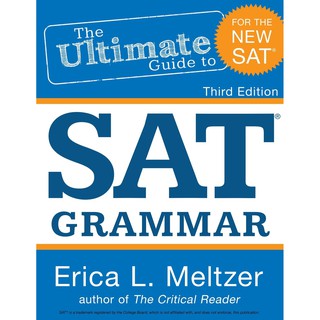 The Ultimate Guide to SAT Grammar (3rd) [Paperback] หนังสือภาษาอังกฤษมือ1 (ใหม่) พร้อมส่ง