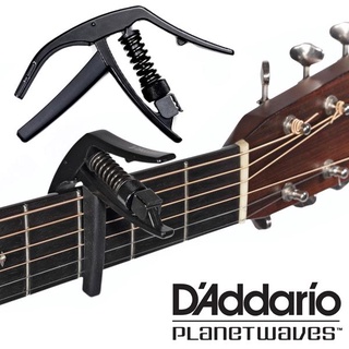 D&amp;#39;Addario® CP-10 คาโป้กีตาร์โปร่ง &amp;amp; คาโป้กีตาร์ไฟฟ้า แบบหนีบ ระดับมืออาชีพ มีที่เก็บปิ๊กในตัว รุ่น NS Artist Capo