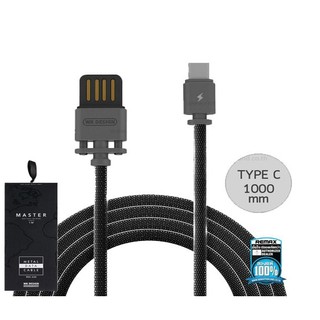 สายชาร์จ WK METAL DATA CABLE TYPE-C Quick Charge