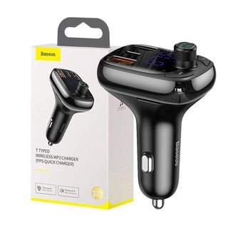 *BASEUS S-13 T Type Wireless MP3 Charger Car PPS Quick Charger