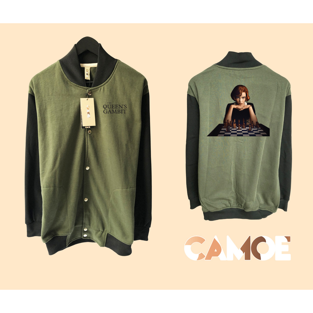 The queens Gambit Anya taylor joy Chess Varsity Baseball Jacket