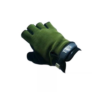 ถุงมือกีฬา ถุงมือจักรยาน ถุงมือออกกำลังกาย Bike Glove Sport Glove ครึ่่งนิ้ว ขนาด (14*16)cm.