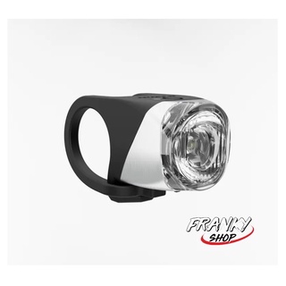 ไฟหน้าจักรยาน LED ชาร์จไฟผ่าน USB ได้ ไฟติดจักรยาน สีขาว LED USB Front Bike Light