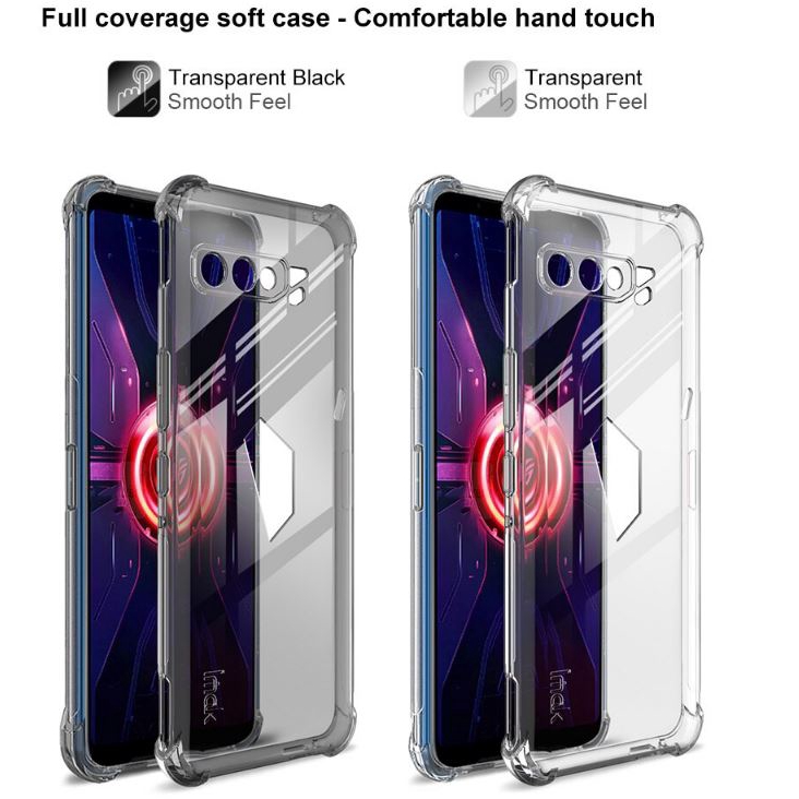 IMAK เคส TPU แบบนุ่มกันกระแทกสําหรับ Xiaomi ASUS Rog Phone 2 / ASUS Rog Phone 3