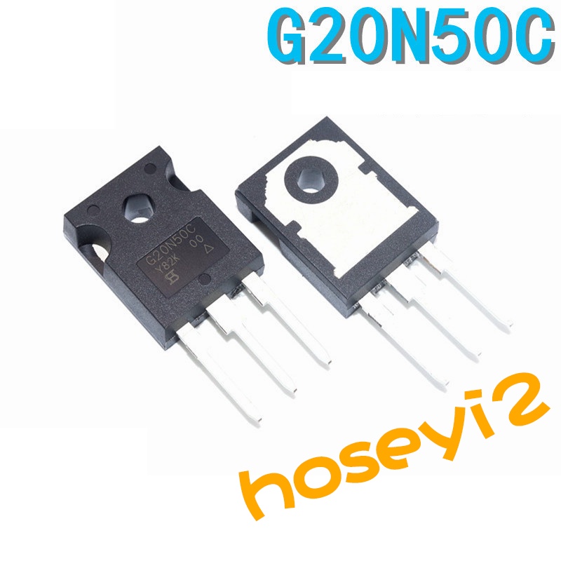 5pcs ยี่ห้อใหม่ G20N50C SIHG20N50C 20A500V G20N50 TO247 Field Effect Tube pxc6