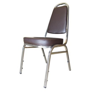 OK&amp;MShop เก้าอี้จัดเลี้ยง รุ่น Banquet Chair01S(A)โครงขาชุบ-เบาะน้ำตาล