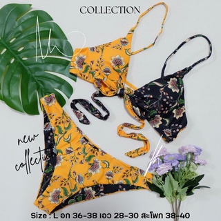 สินค้าพร้อมส่งในไทย‼️ชุดว่ายน้ำบิกินี่ทูพีชวันพีชสายฝอนำเข้าใส่ไปทะเล bikini summer sea