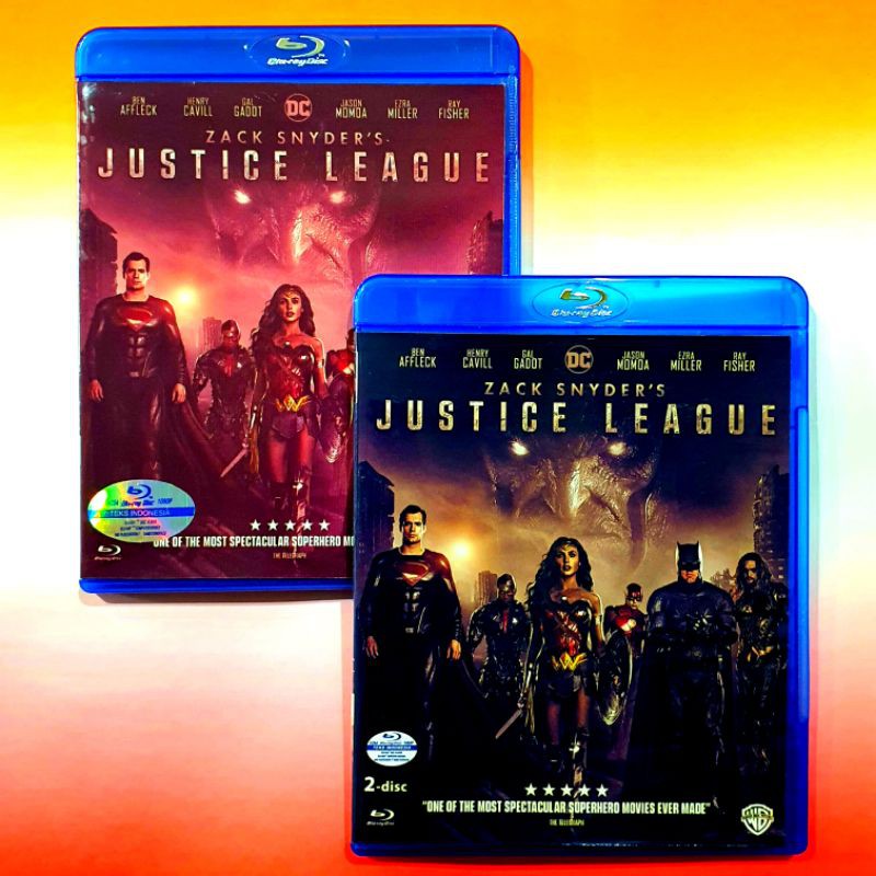 ใหม่ล่าสุด JUSTICE LEAGUE BLU RAY FILM CASSETTE - SUPER HERO ZACK SNYDERS FILM - ฟิล์มกล่องปิด