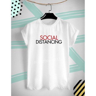 เสื้อยืดสกรีนลายพิเศษ Social Distancing